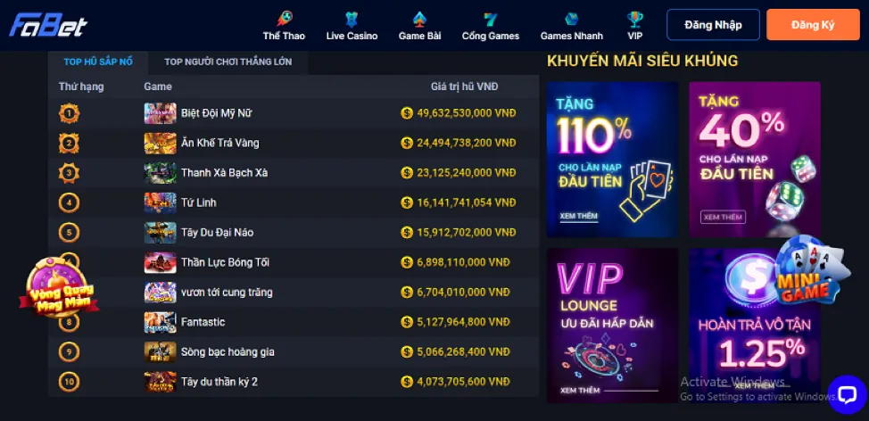 Đa dạng trò chơi fcb8 trang chủ